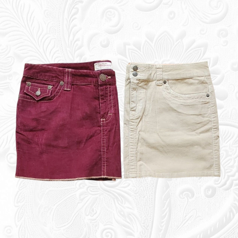 Aeropostale,  So  Curderoy  Mini Skirts Set Size  11